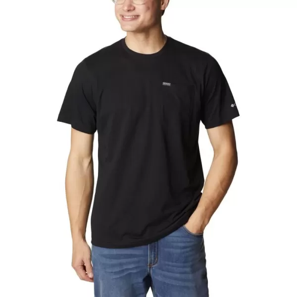 Columbia Mens Thistletown Hills Pocket TeeBlack