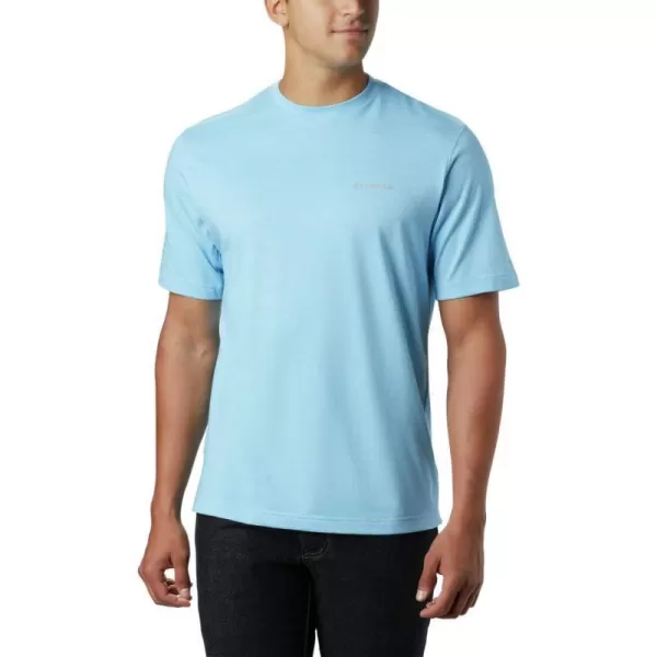 Columbia Mens Thistletown Park CrewSky Blue Heather