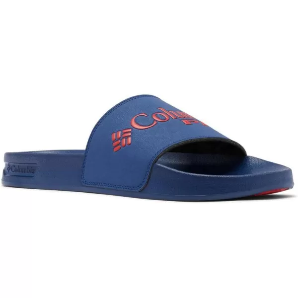 Columbia Mens Tidal Ray PFG Slide Sport SandalCarbonBright Red