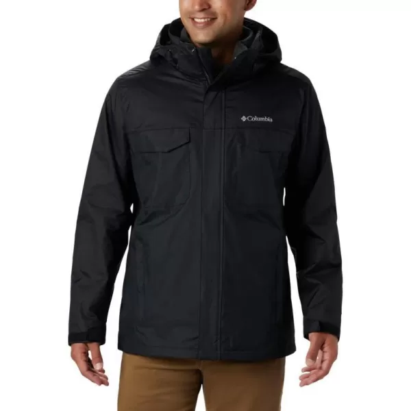 Columbia Mens Timberline Triple Interchange Winter JacketBlack