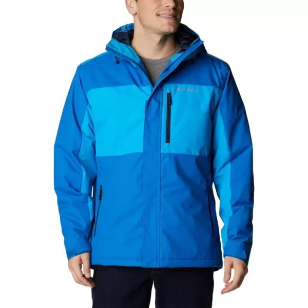 Columbia Mens Tipton Peak Ii Insulated JacketBright IndigoCompass Blue