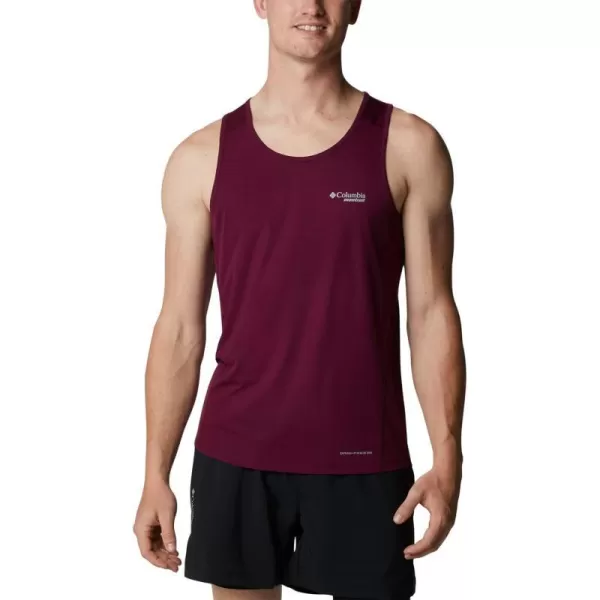 Columbia Mens Titan Ultra Iii TankMarionberry