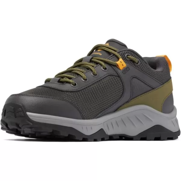 Columbia Mens Trailstorm Ascend Waterproof Hiking ShoeShark  Raw Honey