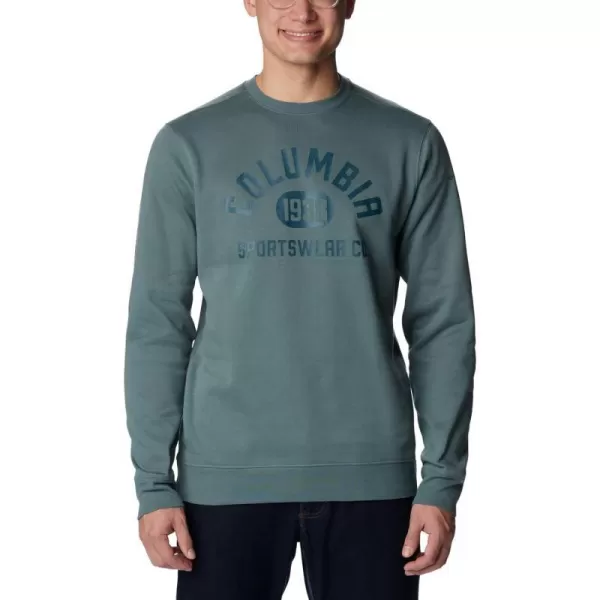 Columbia Mens Trek CrewMetal College Life Graphic