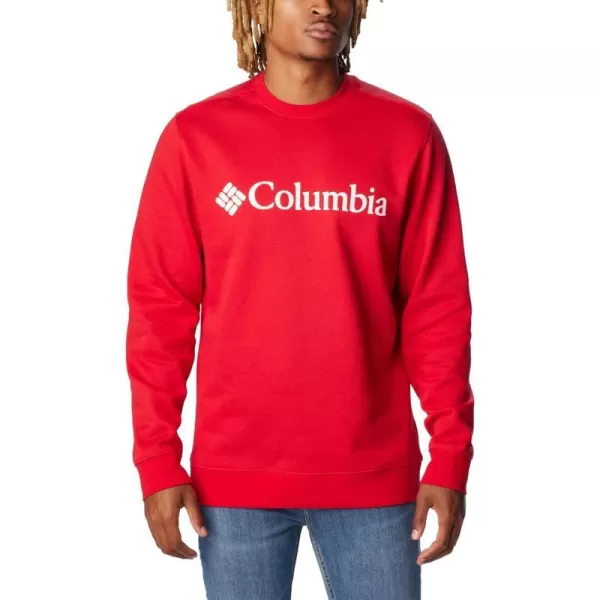 Columbia Mens Trek CrewMountain Red Csc Branded Logo