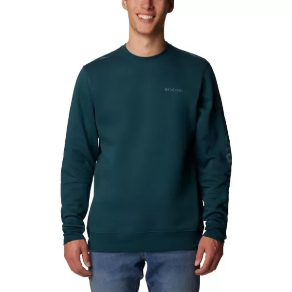 Columbia Mens Trek CrewNight Wave Csc Sleeve Logo