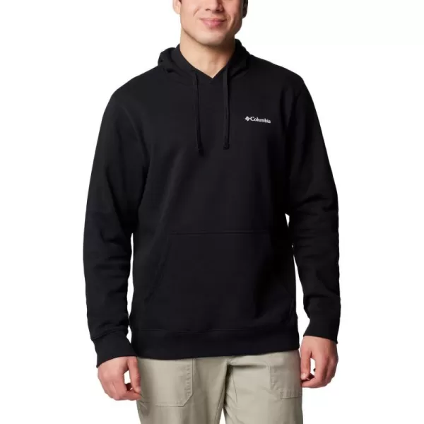 Columbia Mens Trek Graphic HoodieBlackButton Badge