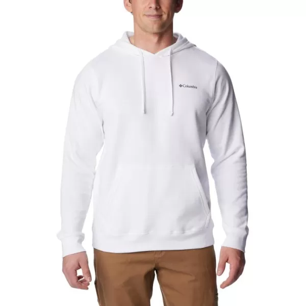 Columbia Mens Trek Graphic HoodieWhitePatriotic Shoreline Graphic