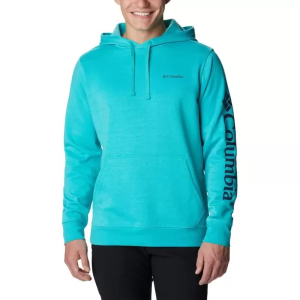 Bright Aqua Heather/Csc Sleeve Logo