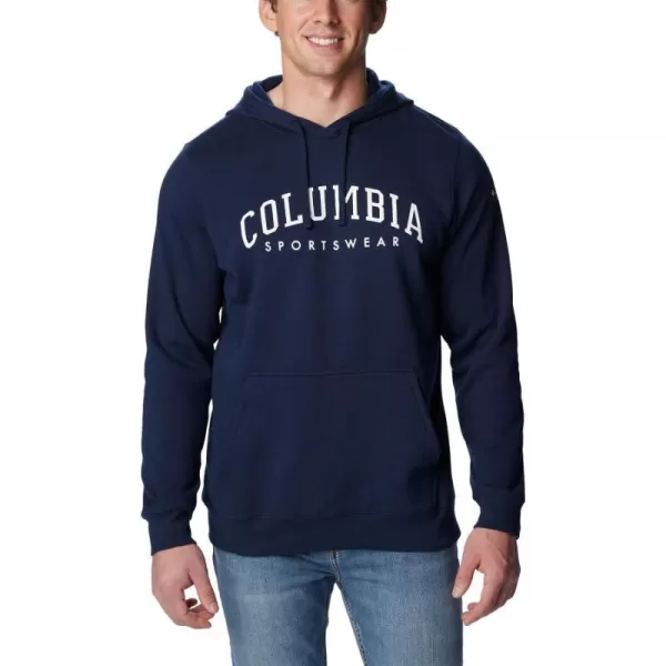 Columbia Mens Trek Ii HoodieCollegiate NavyCsc Varsity Arch