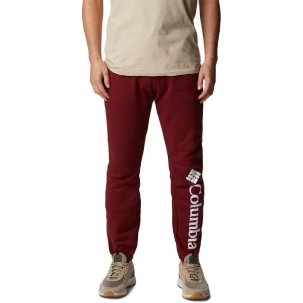 Columbia Mens Trek JoggerRed JasperVertical Logo