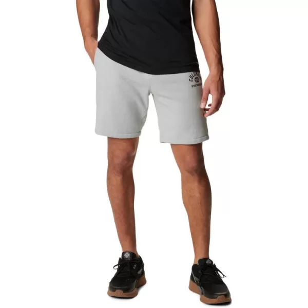 Columbia Mens Trek ShortColm Grey Hthr College Life Mini Logo