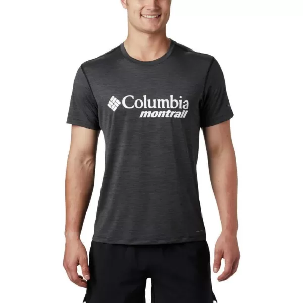 Columbia Mens Trinity Trail Graphic TeeBlackRace Day Tee