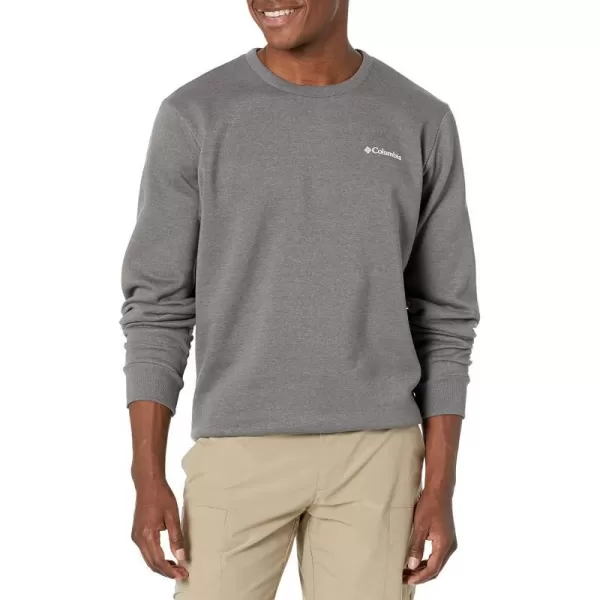 Columbia Mens Tumalo Creek CrewCity Grey HeatherBoundless Graphic