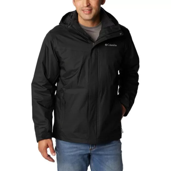 Columbia Mens Tunnel Falls Interchange JacketBlack