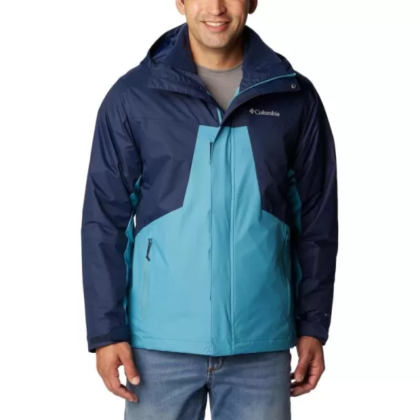 Columbia Mens Tunnel Falls Interchange JacketShastaCollegiate Navy