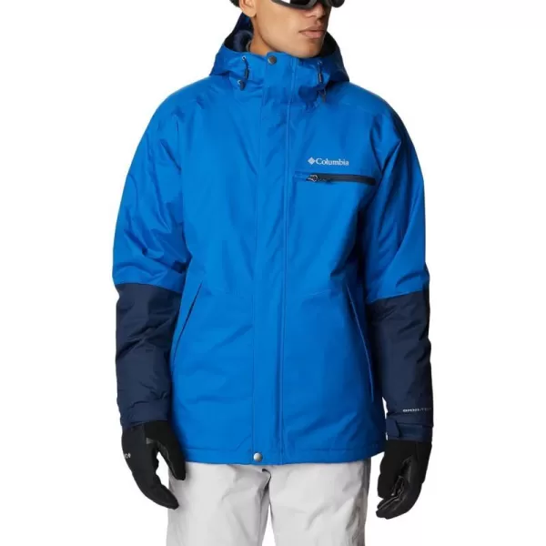 Columbia Mens Valley Point JacketBright IndigoCollegiate Navy