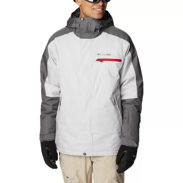 Columbia Mens Valley Point JacketNimbus GreyCity Grey