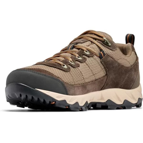 Columbia Mens Valley Pointe Waterproof Hiking ShoeCamo BrownCaramel