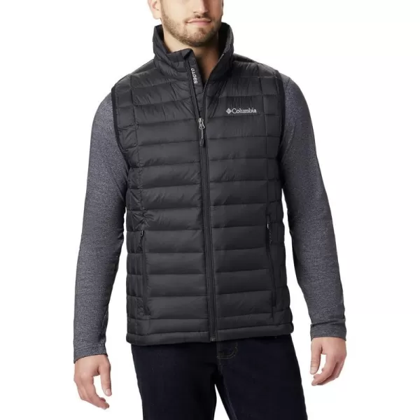 Columbia Mens Voodoo Falls 590 TurboDown Vest Thermal Reflective WarmthBlack