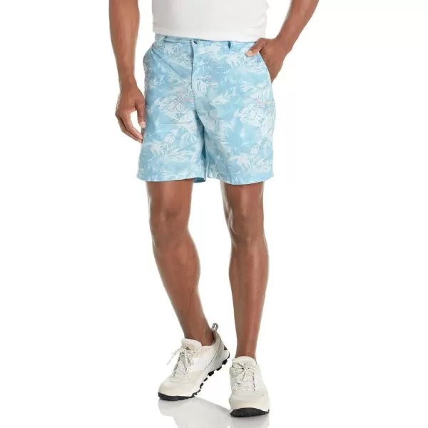 Columbia Mens Washed Out Printed ShortJet Stream Sketchy Paradise