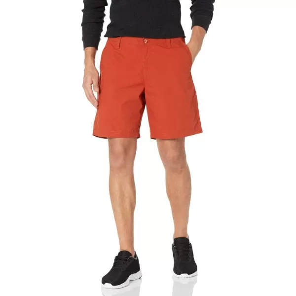 Columbia Mens Washed Out Short Cotton Classic FitDark Sienna