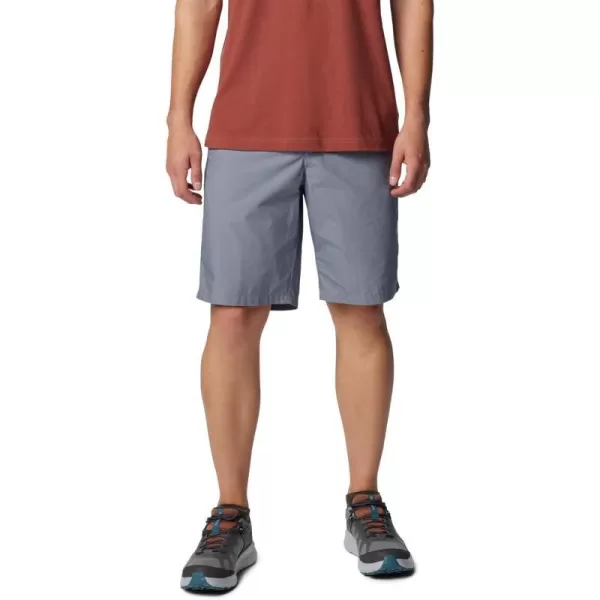 Columbia Mens Washed Out Short Cotton Classic FitGrey Ash