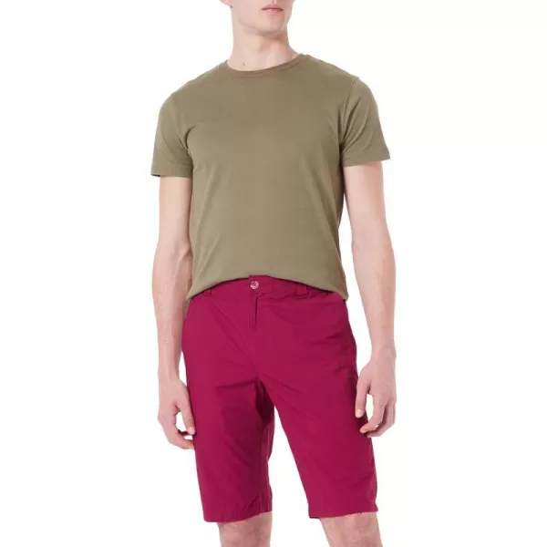 Columbia Mens Washed Out Short Cotton Classic FitRed Onion