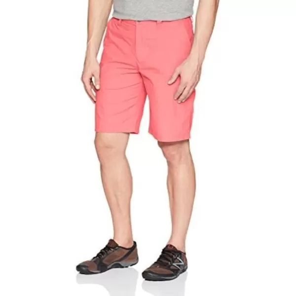 Columbia Mens Washed Out Short Cotton Classic FitSalmon