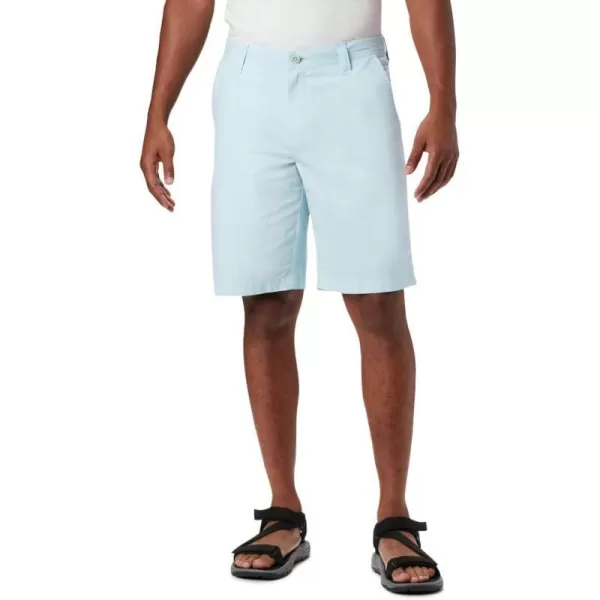 Columbia Mens Washed Out Short Cotton Classic FitSky Blue