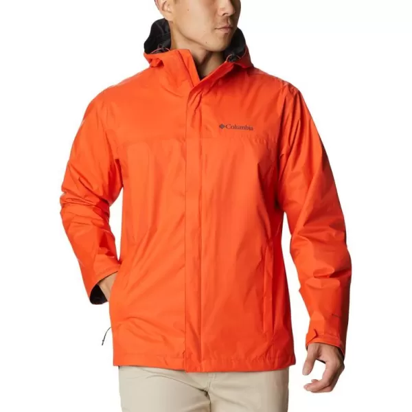 Columbia Mens Watertight II Rain JacketRed Quartz