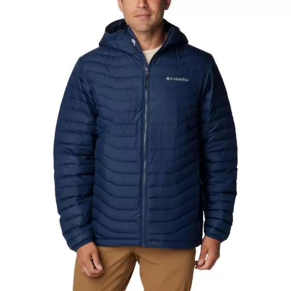 Columbia Mens Westridge Down Hooded JacketCollegiate Navy