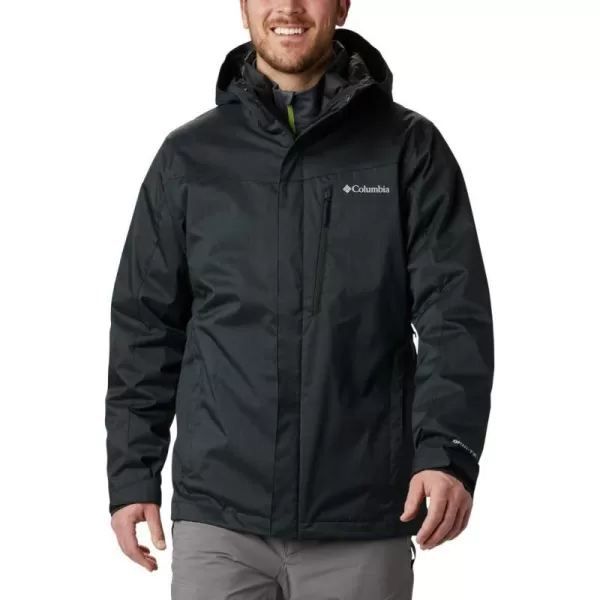 Columbia Mens Whirlibird IV Interchange Jacket Waterproof  BreathableBlack Melange