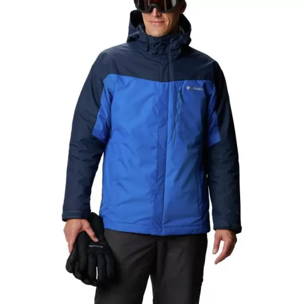 Columbia Mens Whirlibird IV Interchange Jacket Waterproof  BreathableBright IndigoCollegiate Navy