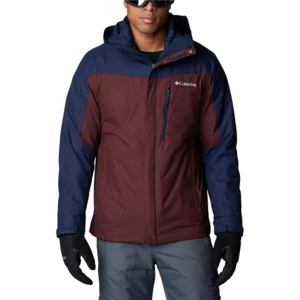 Columbia Mens Whirlibird IV Interchange Jacket Waterproof  BreathableElderberryCollegiate Navy