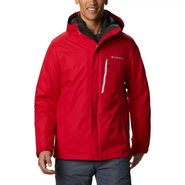 Columbia Mens Whirlibird IV Interchange Jacket Waterproof  BreathableMountain Red