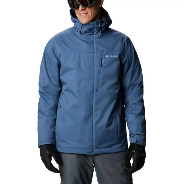 Columbia Mens Whirlibird IV Interchange Jacket Waterproof  BreathableNight Tide Melange