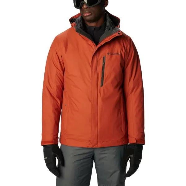 Columbia Mens Whirlibird IV Interchange Jacket Waterproof  BreathableWarp Red