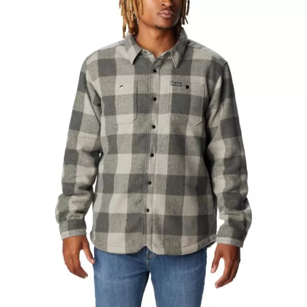 Columbia Mens Windward Ii Shirt JacketCity Grey Dimensional Buffalo