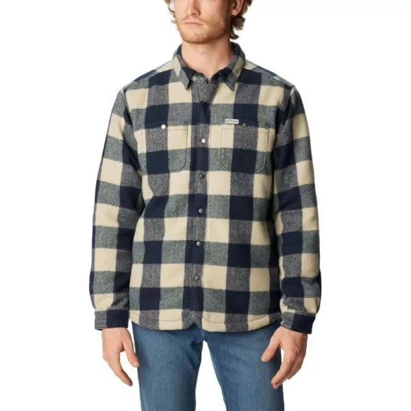 Columbia Mens Windward Ii Shirt JacketDark Mountain Dimensional Buffalo