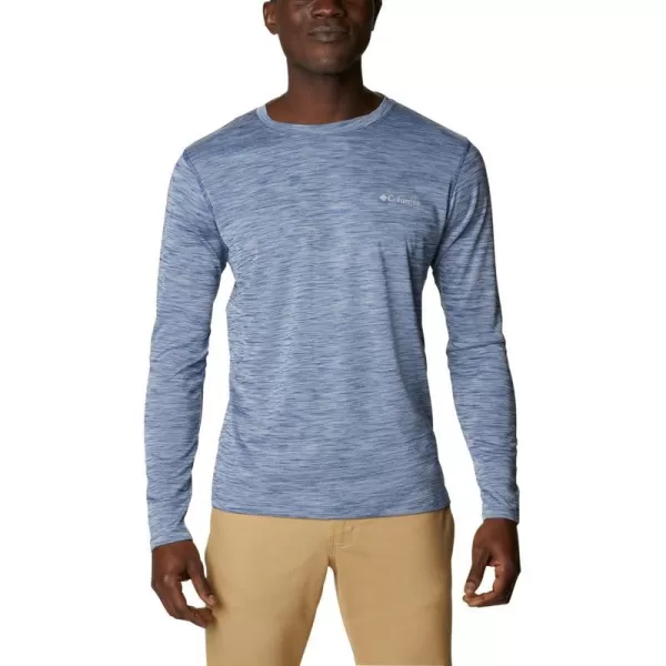 Columbia Mens Zero Rules Long Sleeve ShirtCarbon Heather