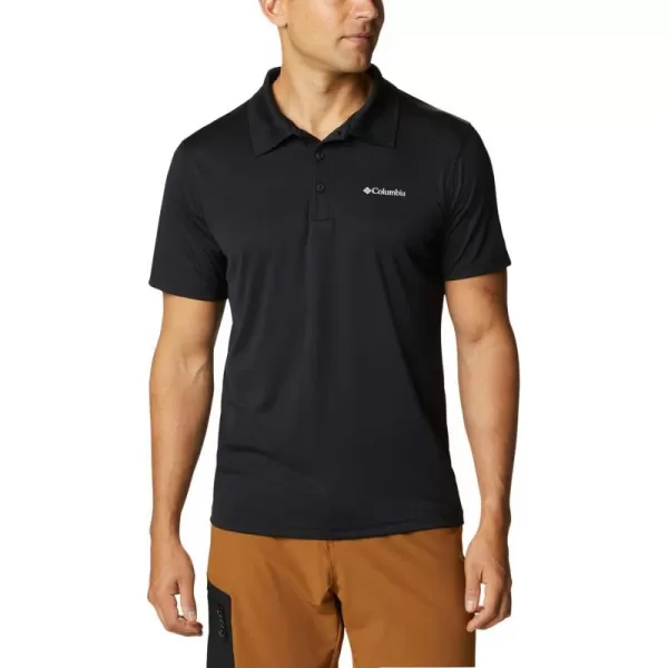 Columbia Mens Zero Rules Polo Shirt Black XSmallColumbia Mens Zero Rules Polo Shirt Black XSmall