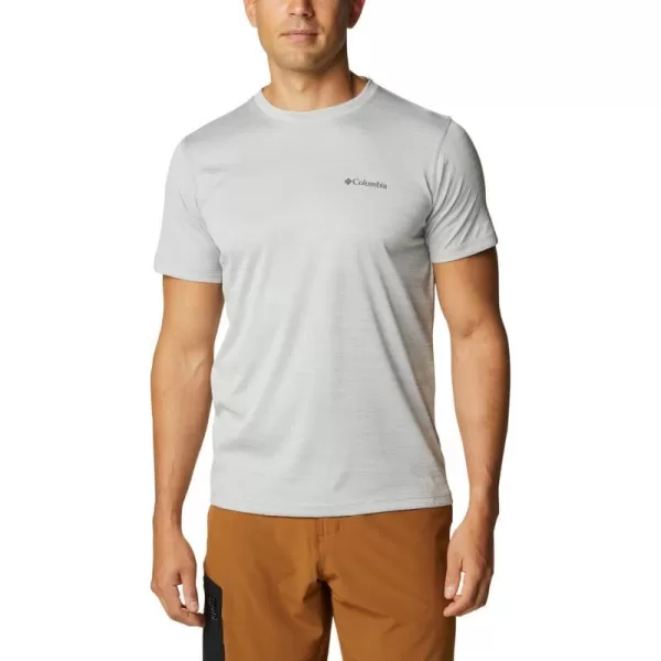 Columbia Mens Zero Rules Short Sleeve ShirtColumbia Grey Heather