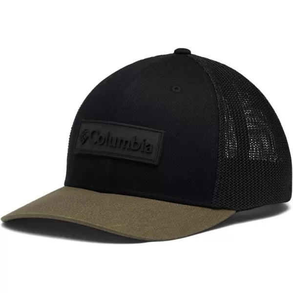 Columbia Mesh Ball CapBlackOlive Green