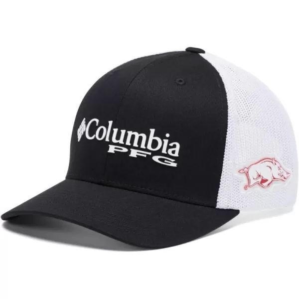 Columbia Mesh Snap BackHigh CrownArk  Black