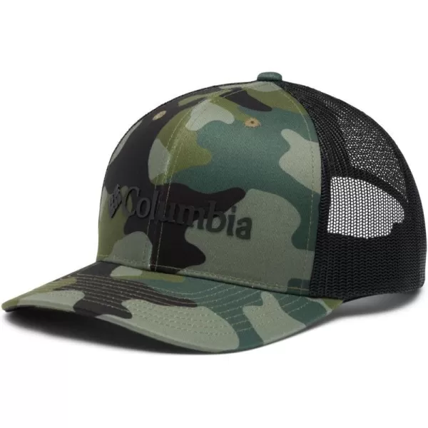 Columbia Mesh Snap BackHighStone Green Mod Camo Weld