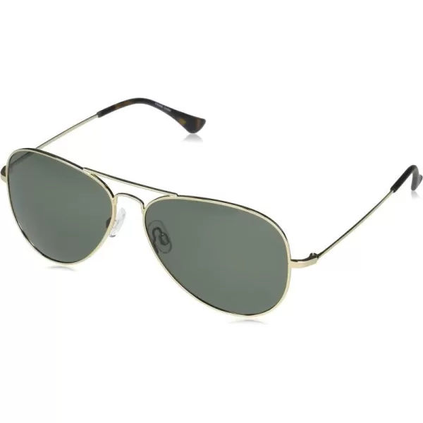 Columbia Norwester Aviator SunglassesGoldGreen Polarized