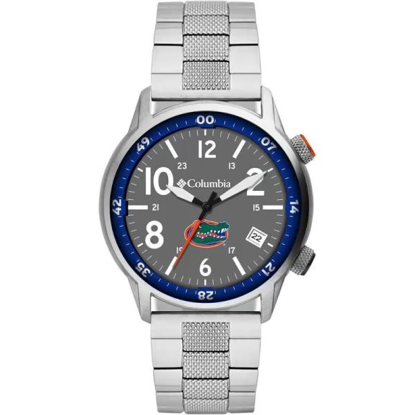 Columbia OUTBACKER Florida Gaters Mens Stainless Steel Watch with Stainless Steel BraceletColumbia OUTBACKER Florida Gaters Mens Stainless Steel Watch with Stainless Steel Bracelet