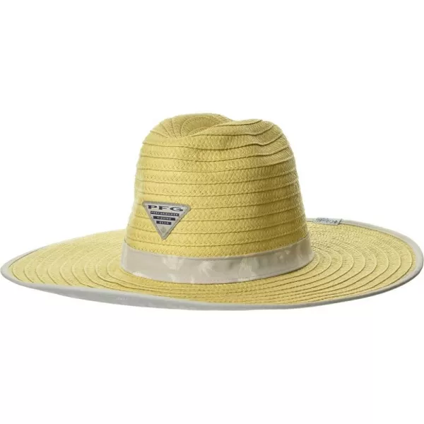 Columbia PFG BAHA Straw HatCool Grey Reel Shores Print