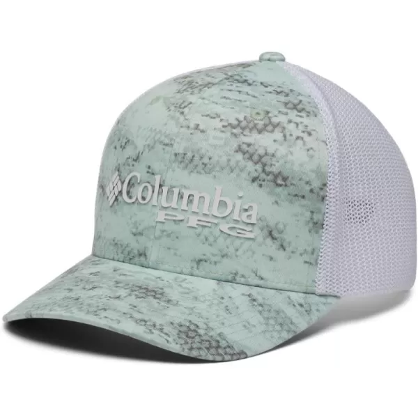 Columbia PFG Camo Mesh Ball CapHighHigh Crown Cypress Pfg Camo